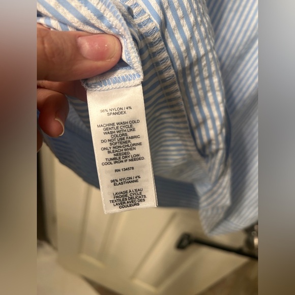 VINEYARD VINES Harbor Flutter Tunic Dress size large - Picture 5 of 5